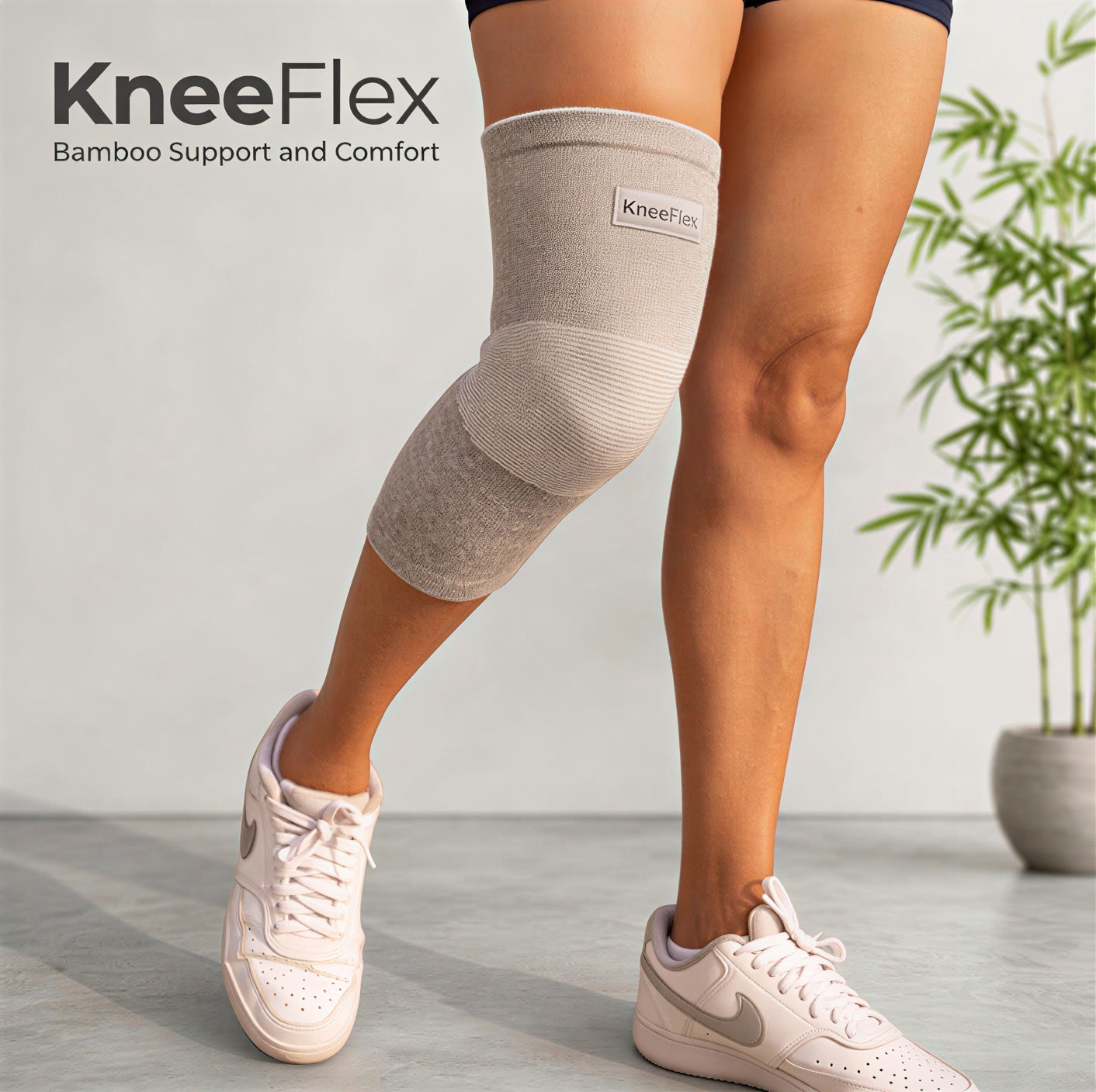 Natural Bamboo Knee Support