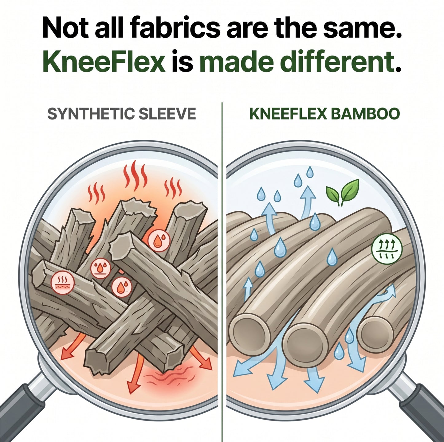 KneeFlex Bamboo Sleeve