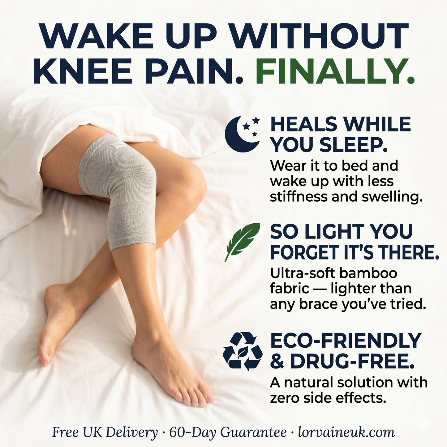 KneeFlex Bamboo Sleeve