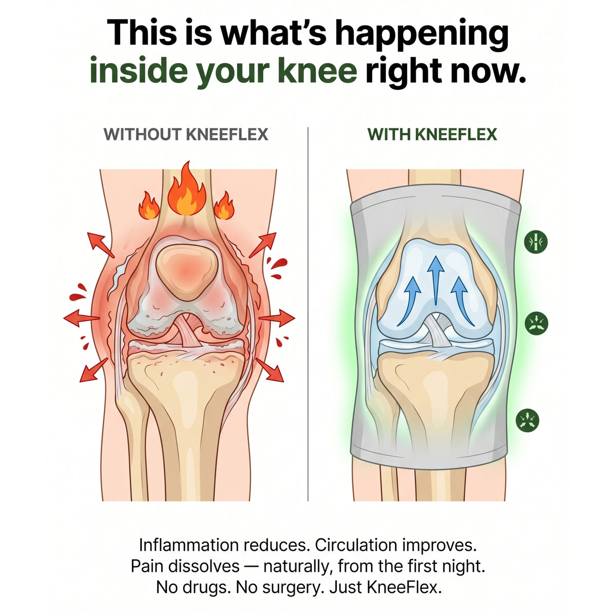 KneeFlex Bamboo Sleeve